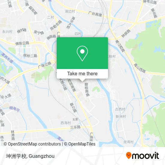 坤洲学校 map
