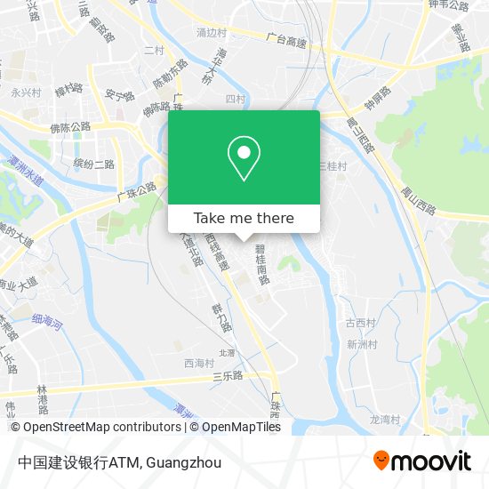 中国建设银行ATM map