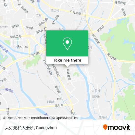 大灯笼私人会所 map