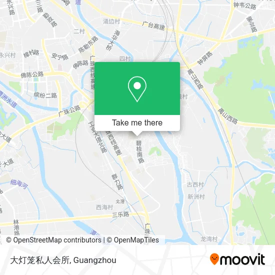 大灯笼私人会所 map
