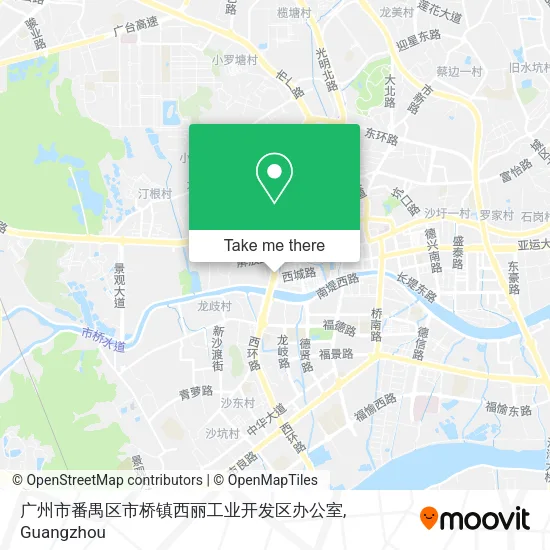 广州市番禺区市桥镇西丽工业开发区办公室 map