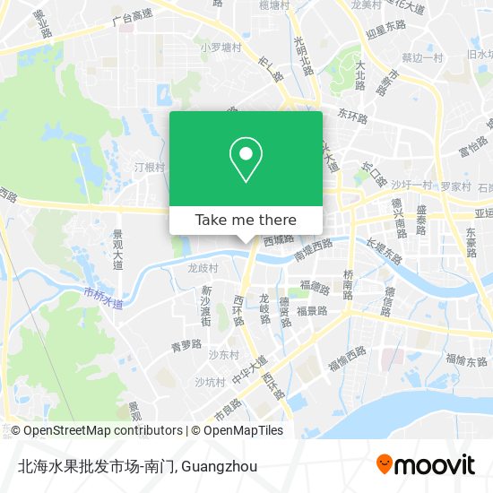 北海水果批发市场-南门 map