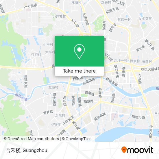 合禾楼 map