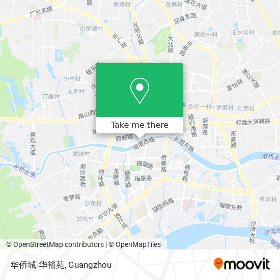 华侨城-华裕苑 map