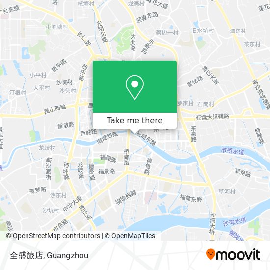 全盛旅店 map