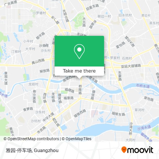 雅园-停车场 map