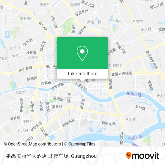 番禺美丽华大酒店-北停车场 map