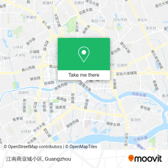 江南商业城小区 map