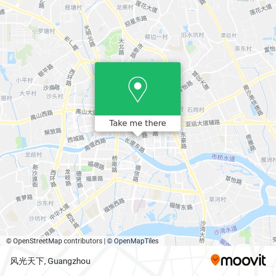 风光天下 map