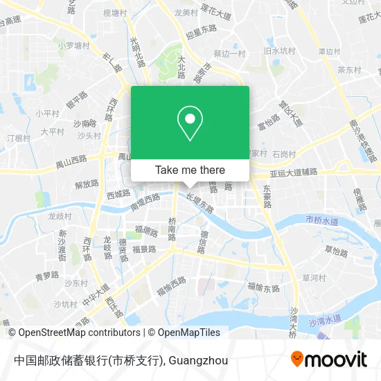 中国邮政储蓄银行(市桥支行) map