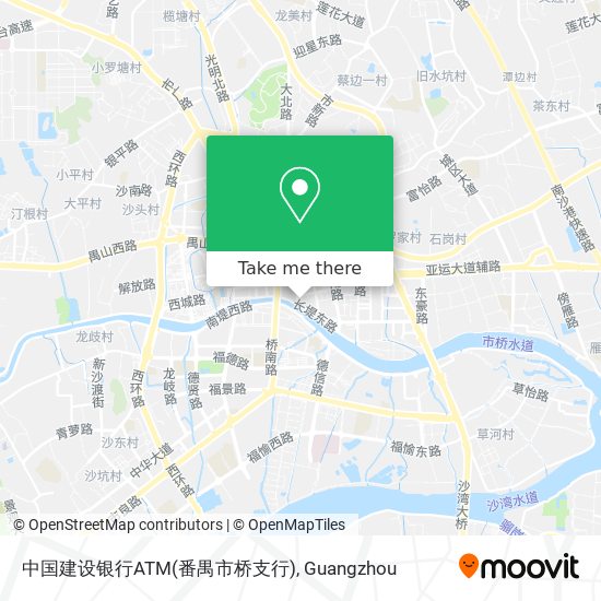 中国建设银行ATM(番禺市桥支行) map