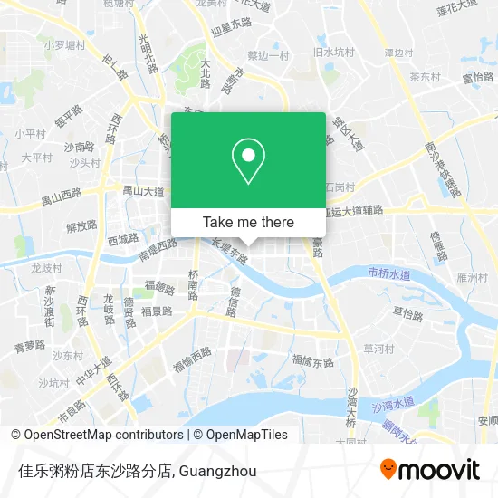 佳乐粥粉店东沙路分店 map