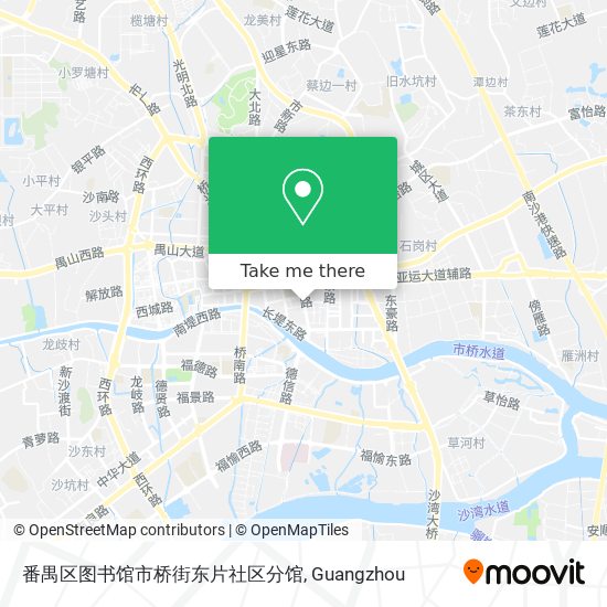 番禺区图书馆市桥街东片社区分馆 map