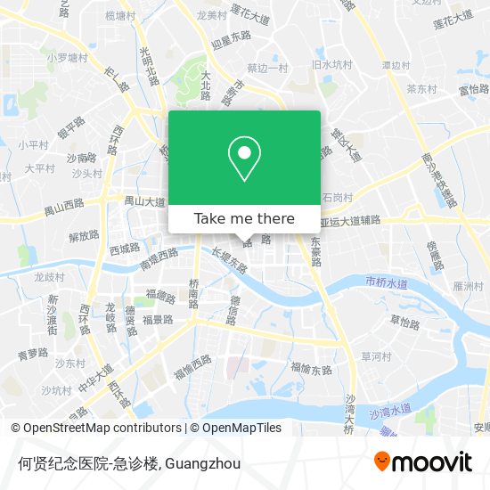 何贤纪念医院-急诊楼 map