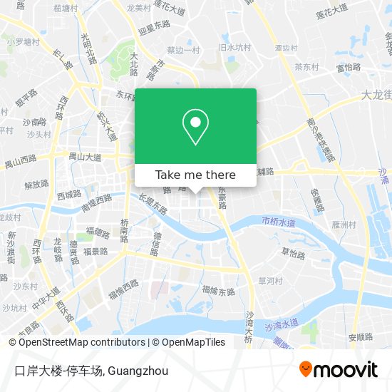 口岸大楼-停车场 map