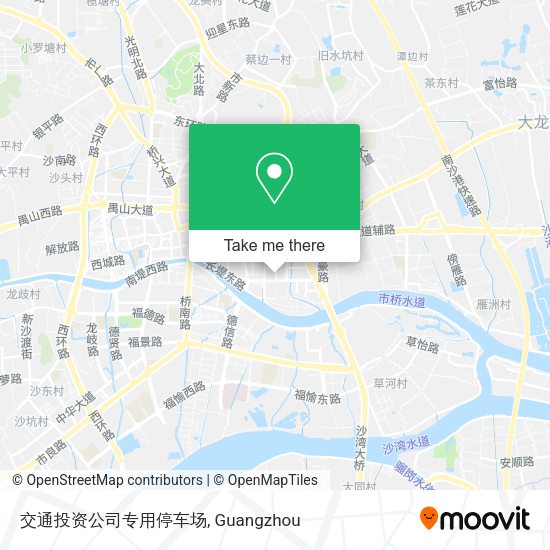 交通投资公司专用停车场 map