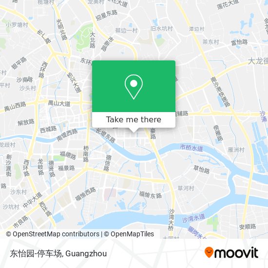 东怡园-停车场 map