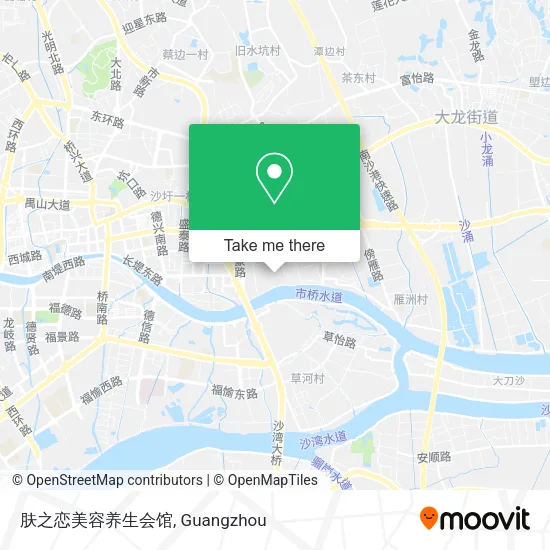肤之恋美容养生会馆 map