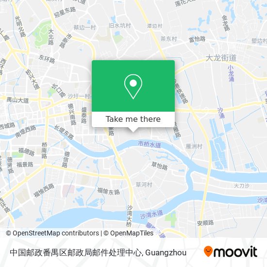 中国邮政番禺区邮政局邮件处理中心 map