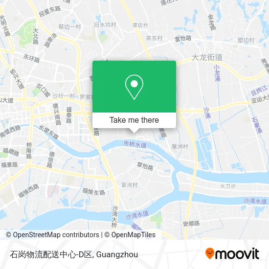 石岗物流配送中心-D区 map