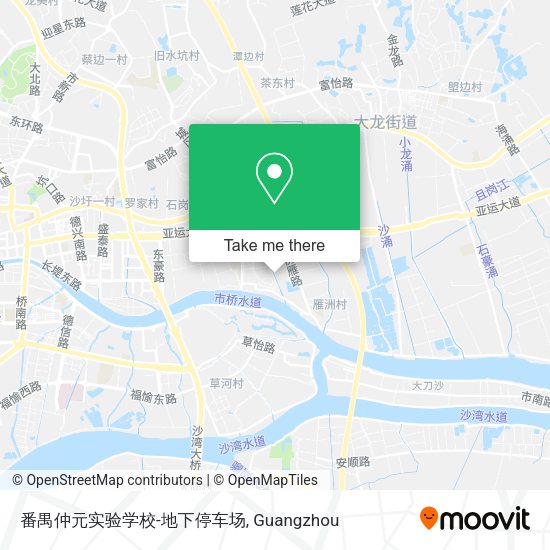 番禺仲元实验学校-地下停车场 map