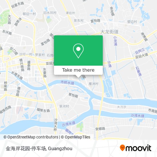 金海岸花园-停车场 map