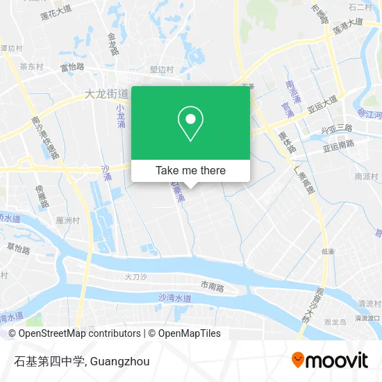 石基第四中学 map