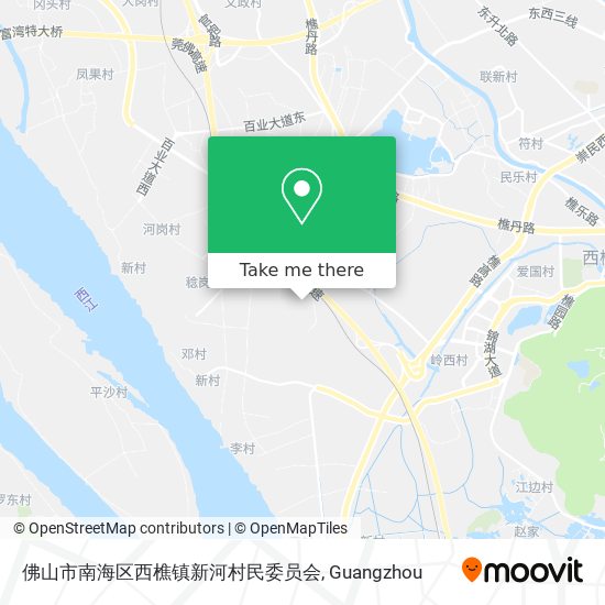 佛山市南海区西樵镇新河村民委员会 map