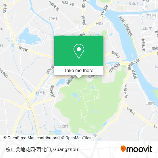 樵山美地花园-西北门 map