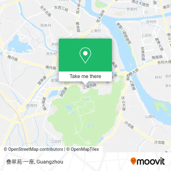 叠翠苑-一座 map