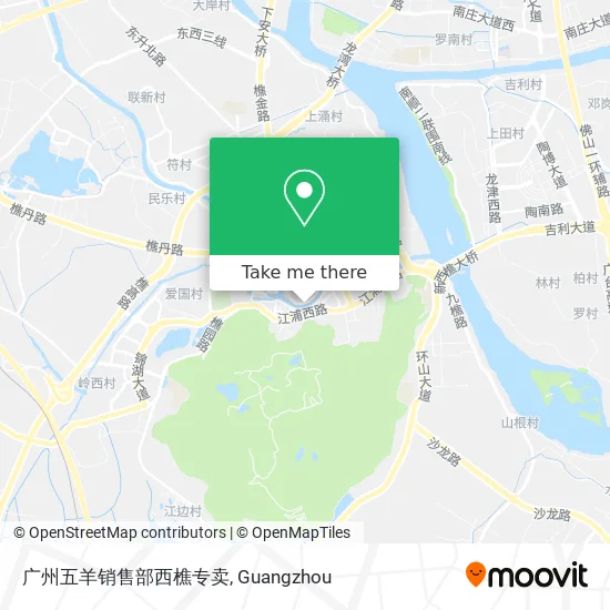 广州五羊销售部西樵专卖 map