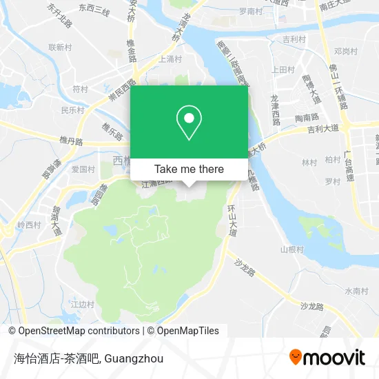 海怡酒店-茶酒吧 map