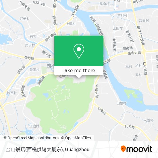 金山饼店(西樵供销大厦东) map