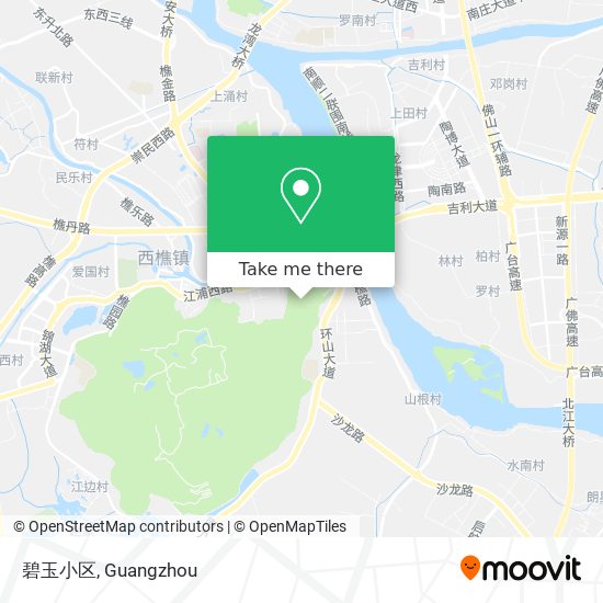 碧玉小区 map