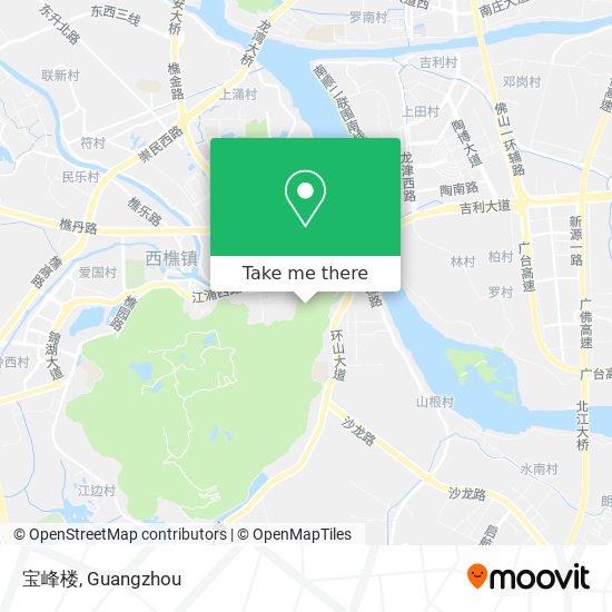 宝峰楼 map