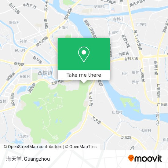 海天堂 map