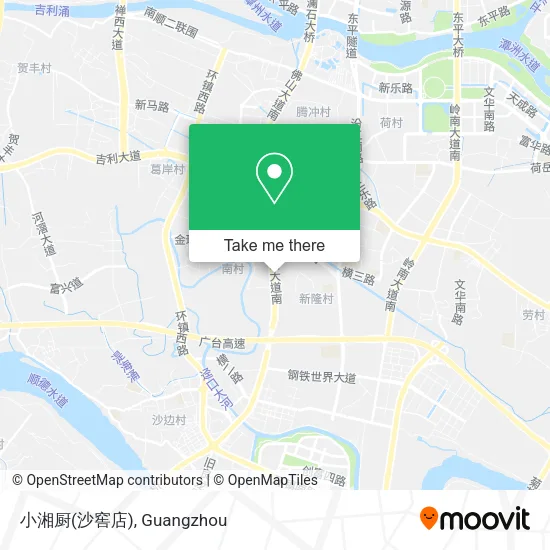 小湘厨(沙窖店) map