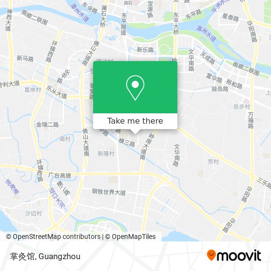 掌灸馆 map