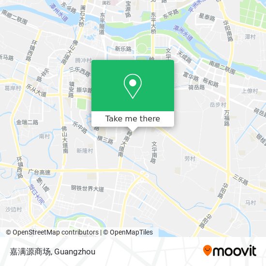 嘉满源商场 map