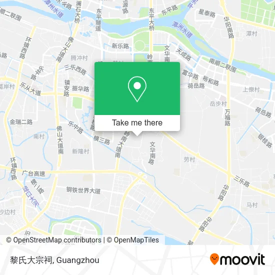 黎氏大宗祠 map