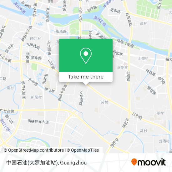 中国石油(大罗加油站) map