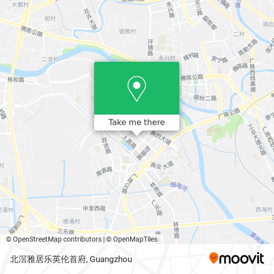 北滘雅居乐英伦首府 map