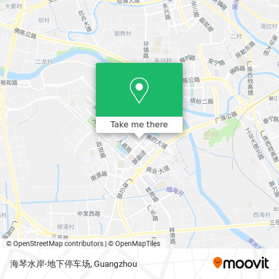 海琴水岸-地下停车场 map