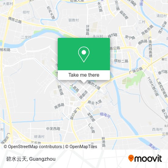 碧水云天 map