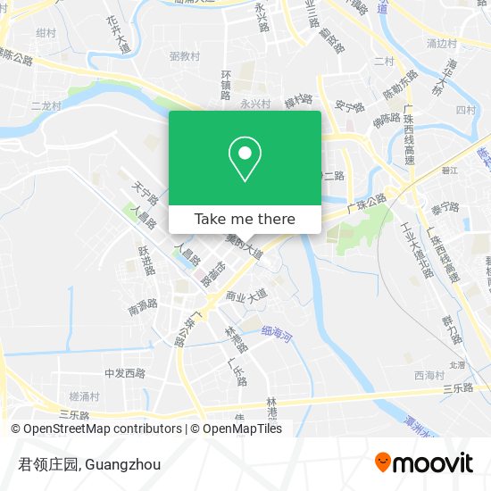 君领庄园 map