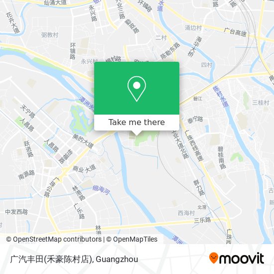 广汽丰田(禾豪陈村店) map