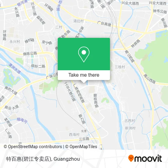 特百惠(碧江专卖店) map