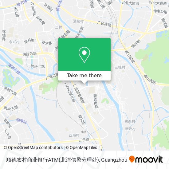 顺德农村商业银行ATM(北滘信盈分理处) map