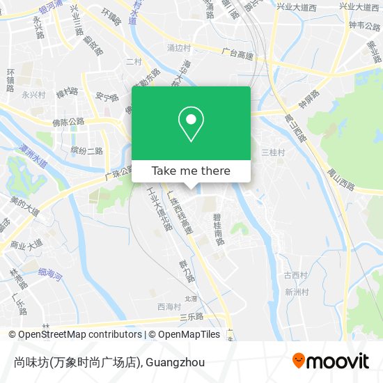 尚味坊(万象时尚广场店) map