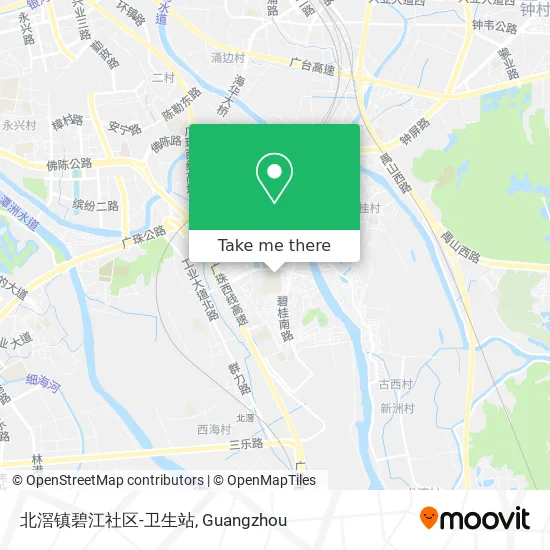 北滘镇碧江社区-卫生站 map